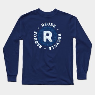 3R - Blue Long Sleeve T-Shirt